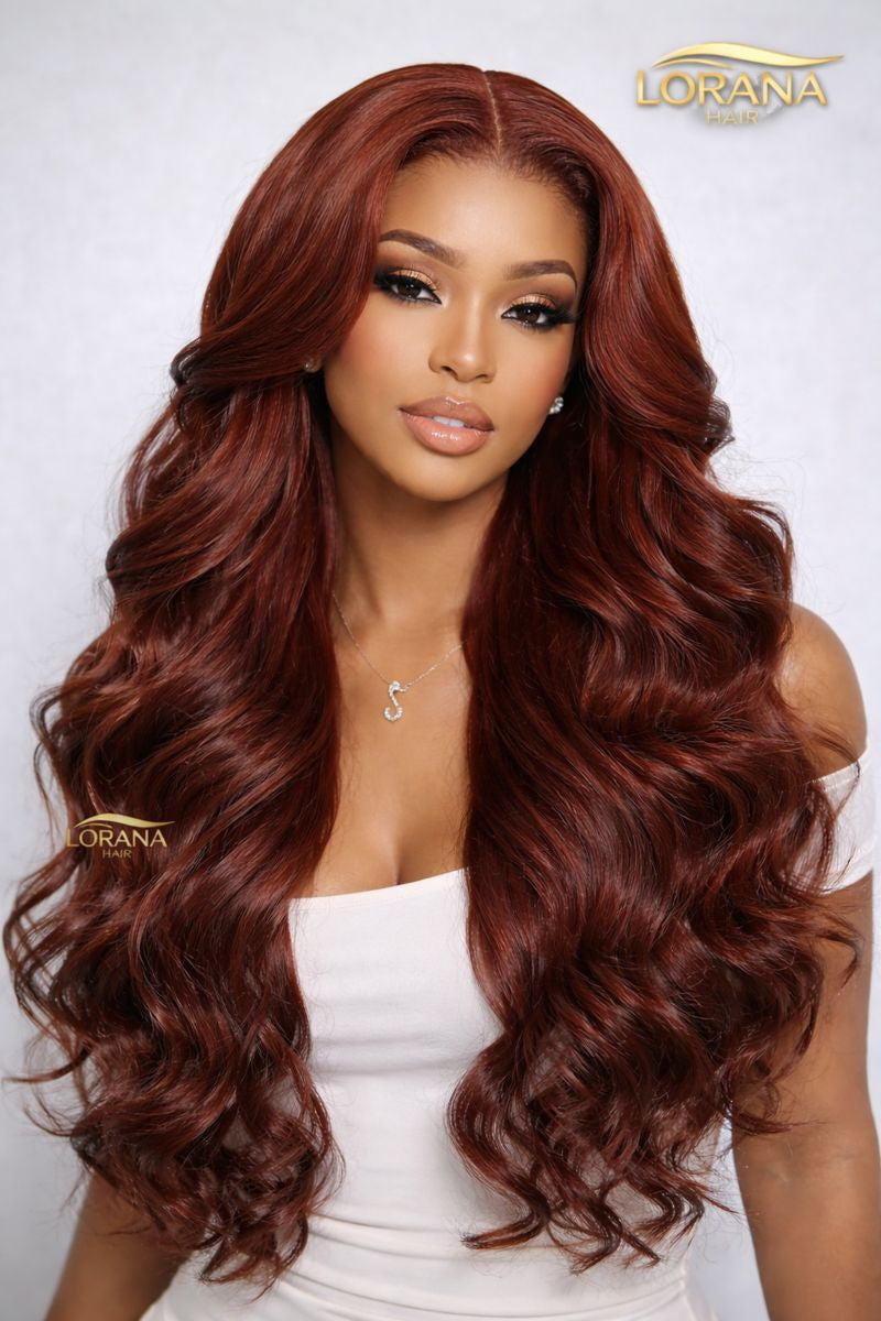 Lorana Waves™ — Ready-to-Wear Warm Auburn Body Wave