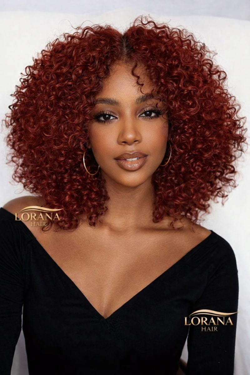 Lorana Curls™ — Ready-to-Wear Jerry Curly Reddish Brown