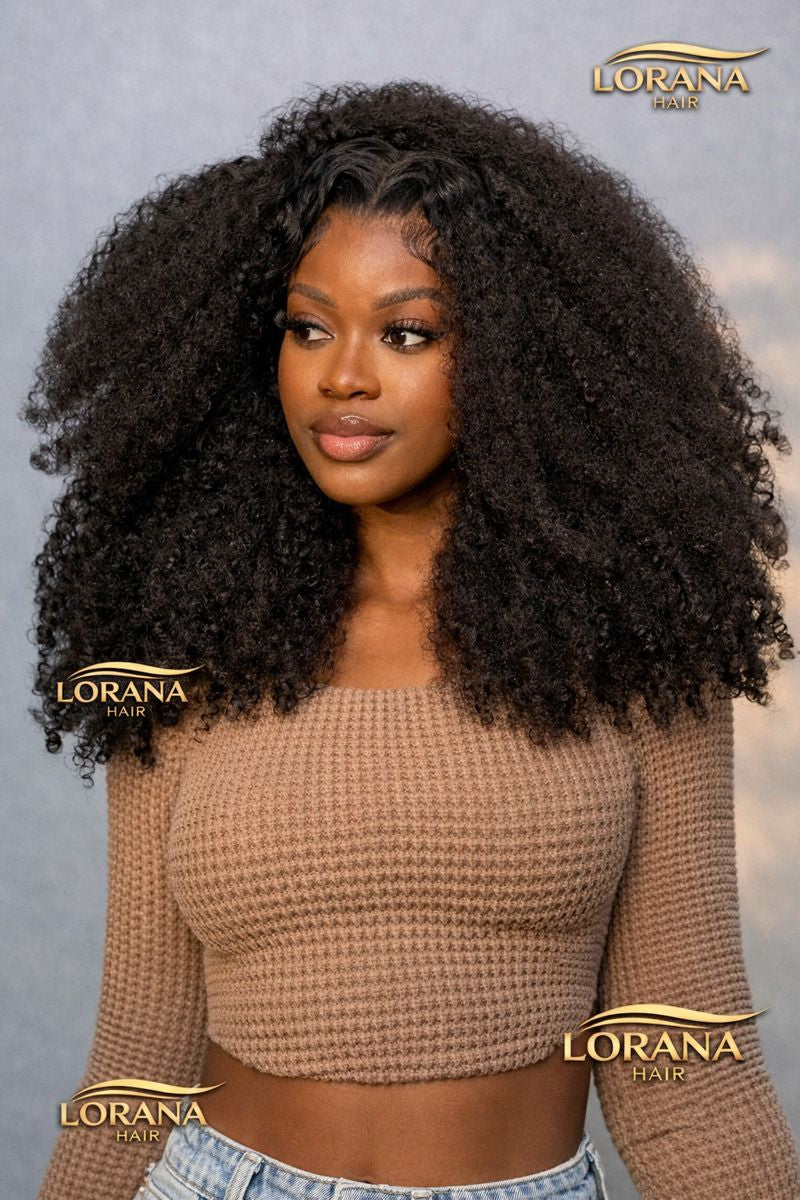 Lorana Curls™ — Afro Kinky Curly 100% Premium Human Hair