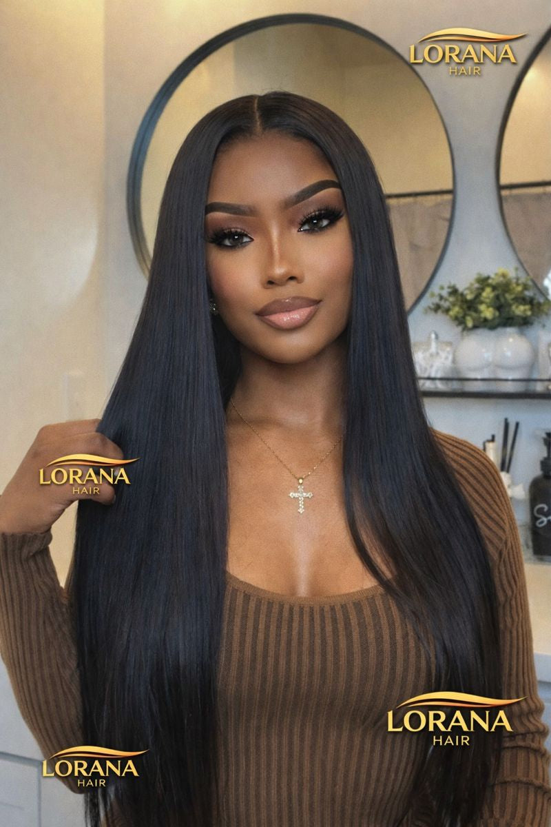 Lorana Straight™ — Natural Straight 100% Premium Human Hair