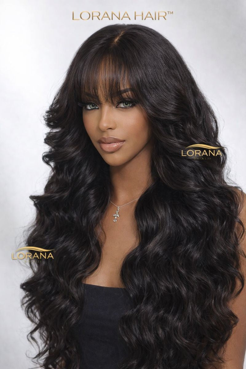 Lorana Waves™ — Ready-to-Wear Loose Wave with Bangs