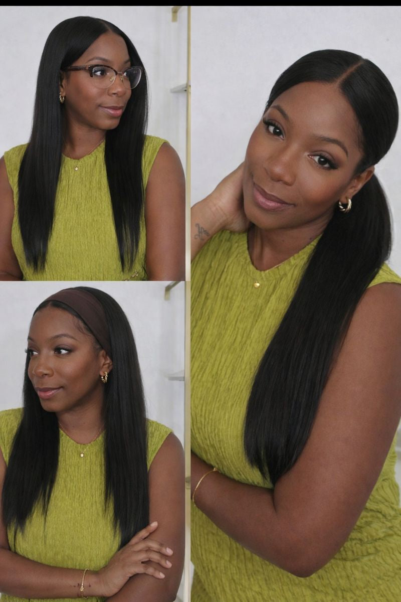 Lorana Straight ™ Ready-to-Wear Yaki Straight Natural Black