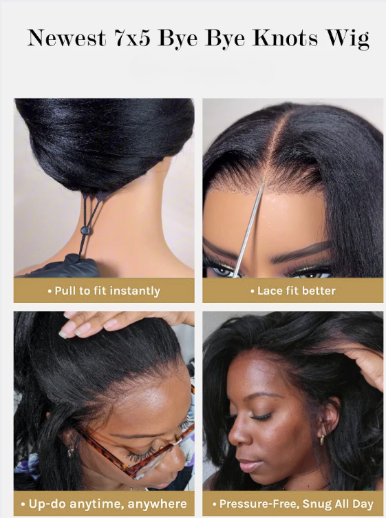 Lorana Straight ™ Ready-to-Wear Yaki Straight Natural Black